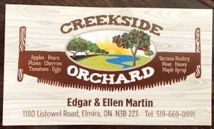 Creekside Orchard - Elmira Farmers Market